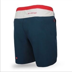 Birddogs Boom For Your Boomstick Red White Blue Athletic Shorts SZ S EUC